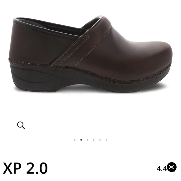 Dansko Brown Leather Mules Supportive Slip-On Clogs - Picture 2 of 12